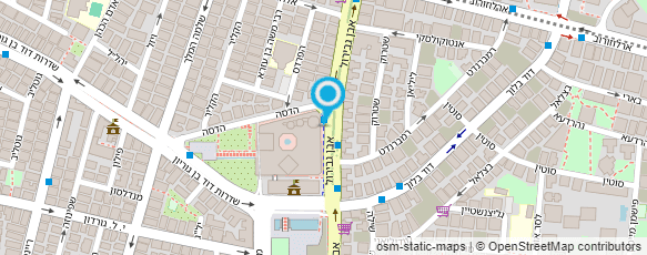 מפת הגעה אל ביוטי ססיל-פידקור רפואי