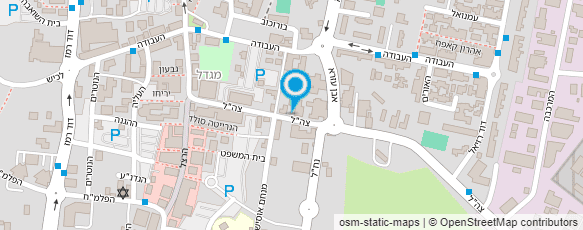 מפת הגעה אל בר אור הפקת ארועים