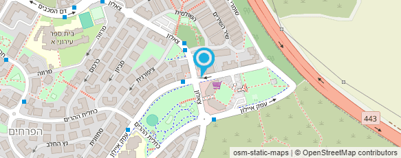 מפת הגעה אל אלמוג רפאל עיצוב שיער