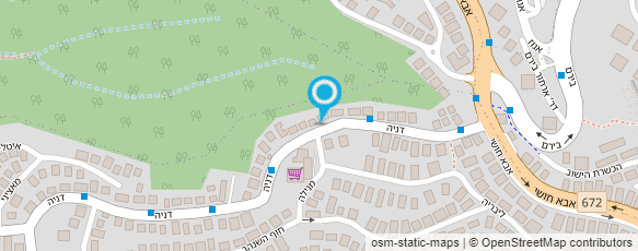 מפת הגעה אל דנית גרפינקל