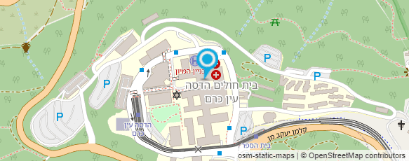 מפת הגעה אל ד"ר פרלס זאב