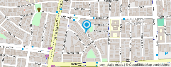 מפת הגעה אל גיואל קוסמן