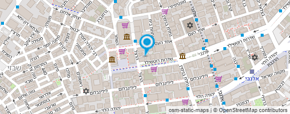 מפת הגעה אל קפה אירופה