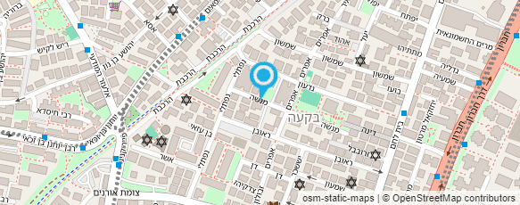 מפת הגעה אל רחל פריילך