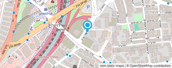 מפת הגעה אל עו"ד סטרטינר עפר