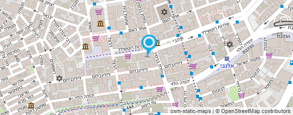 מפת הגעה אל קופי האוס Coffee House