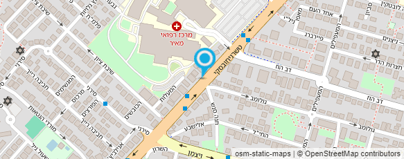 מפת הגעה אל אביטל מורה לאנגלית