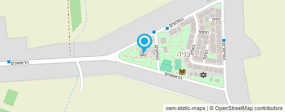 מפת הגעה אל מוריאל ברק-טיפול בתנועה