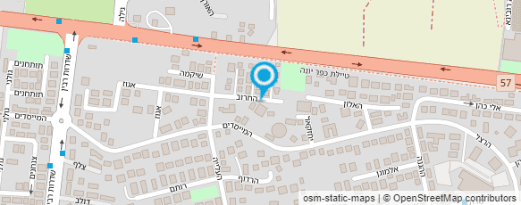 מפת הגעה אל י.ר אשכנזי בע"מ