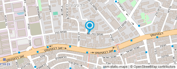 מפת הגעה אל י. א. בנייה