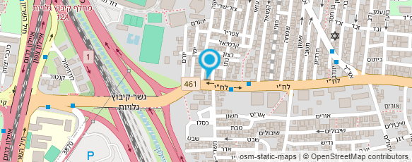 מפת הגעה אל מרכזיות טלפון לעסקים