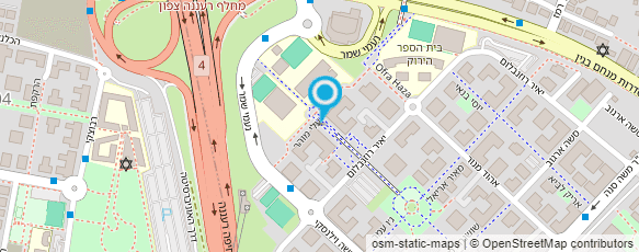 מפת הגעה אל אורלי מנירב דיאטנית קלינית