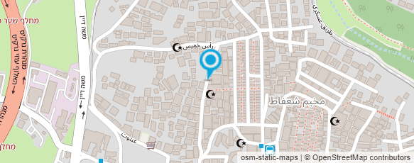 מפת הגעה אל בי"ח ביקור חולים-מחלקת ילדים