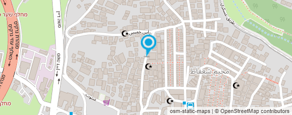 מפת הגעה אל בי"ח ביקור חולים-אגף המעבדות הרפואיות-בנק הדם