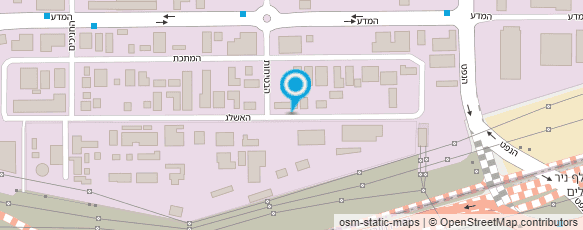 מפת הגעה אל מוסך גוונים