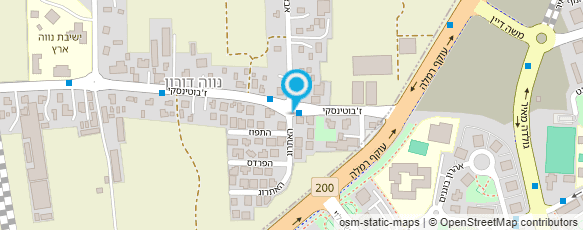 מפת הגעה אל ניצה לוי - מטפלת רב תחומית מפת הגעה אל ניצה לוי - מטפלת רב תחומית