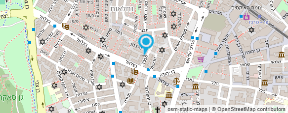 מפת הגעה אל מחסני אבות ובנים