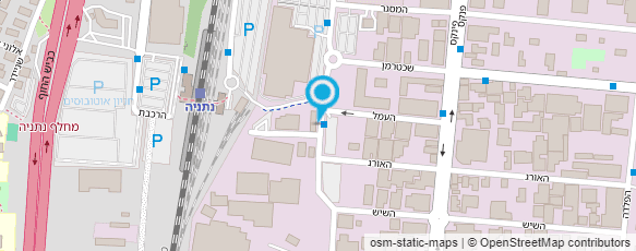 מפת הגעה אל המכללה  האקדמית לחברה ואומנויות