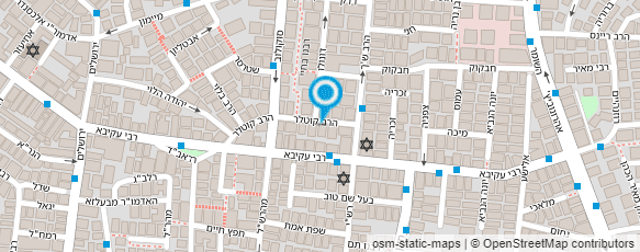 מפת הגעה אל מתפרת מרכז התיקונים