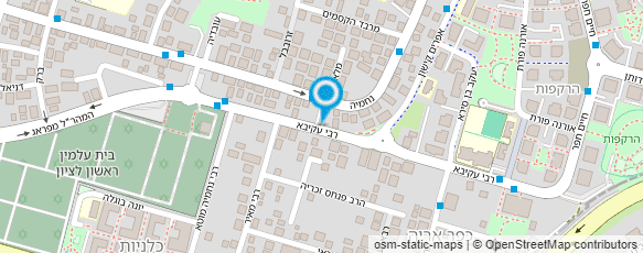 מפת הגעה אל אסנת שרון טיפול  באמצעות בע"ח