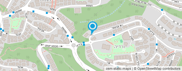 מפת הגעה אל סטודיו טליז - טלי זמירין