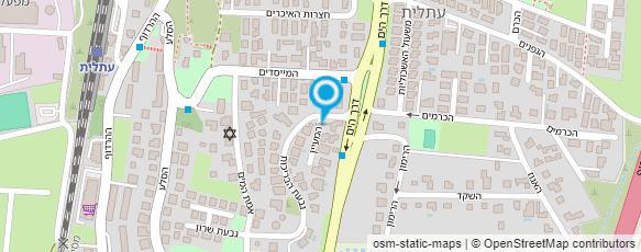 מפת הגעה אל צביקה - חוויה מהלכת