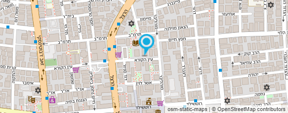 מפת הגעה אל איתי גרינפלד