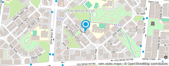 מפת הגעה אל נתי הצייר-קריקטוריסט