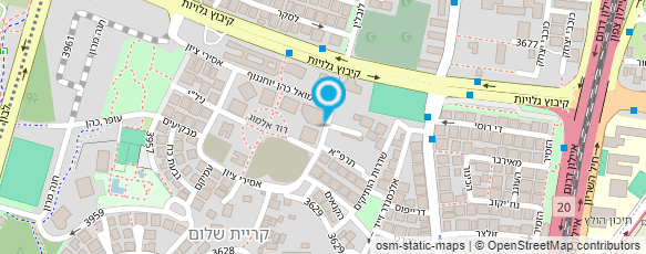 מפת הגעה אל אנג'לה לדייב מאפרת מקצועית