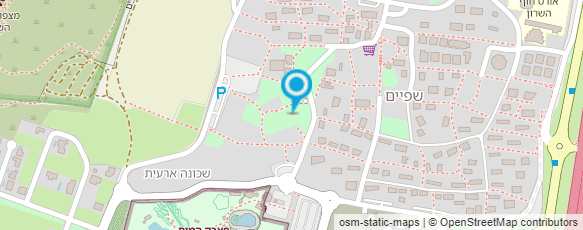 מפת הגעה אל הגן בשפיים