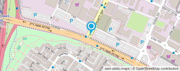 מפת הגעה אל סל מרקט