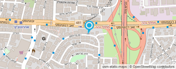 מפת הגעה אל איתמר עובד קבלן שיפוצים