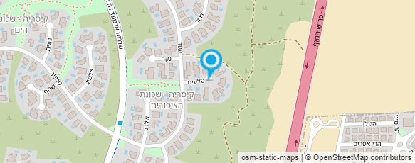 מפת הגעה אל נאור סמואל די.ג'יי