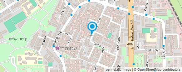 מפת הגעה אל מאגר דירות מכונס נכסים מפת הגעה אל מאגר דירות מכונס נכסים