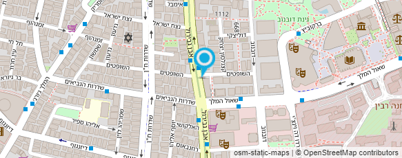 מפת הגעה אל Watch Show Tel Aviv