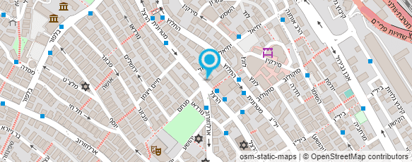 מפת הגעה אל ג'ינג'ית-בוטיק פאות