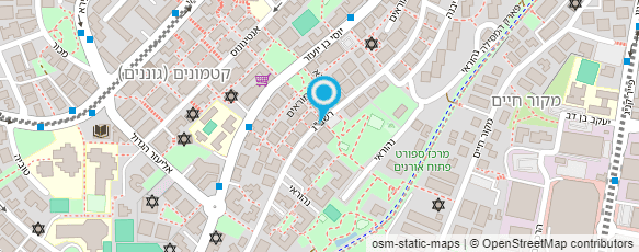 מפת הגעה אל דאר שלומית-טיפול באומנות