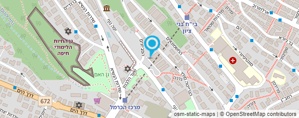 מפת הגעה אל ד"ר עמליה קוריאט