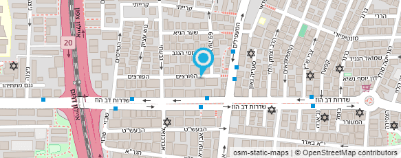 מפת הגעה אל אלונה שיק עיצוב תכשיטים