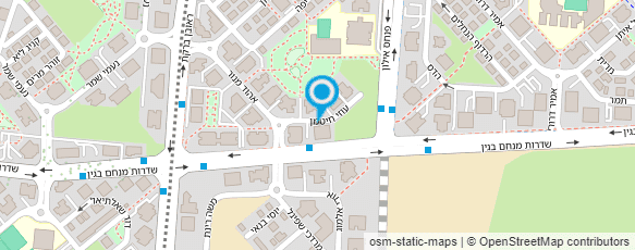 מפת הגעה אל בן ארי שידוכים לציבור דתי לאומי/כיפות סרוגות