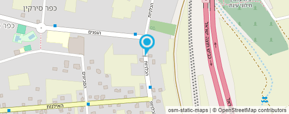 מפת הגעה אל מסלול ודרך ביה"ס להומואופתיה