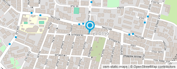 מפת הגעה אל נתן שליחויות