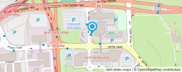 מפת הגעה אל אניה IBC