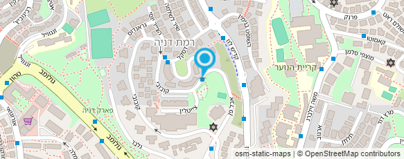 מפת הגעה אל דיצה פיצה