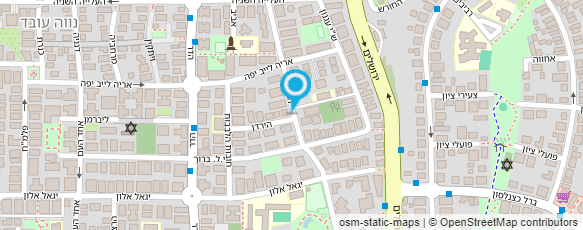 מפת הגעה אל הגן של שרון