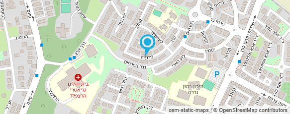 מפת הגעה אל איריס ידין (שני) קוסמטיקאית מפת הגעה אל איריס ידין (שני) קוסמטיקאית
