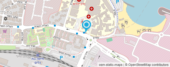 מפת הגעה אל בי"ח רמב"ם(מאייר)-היחידה לאנדוקרינולוגיה