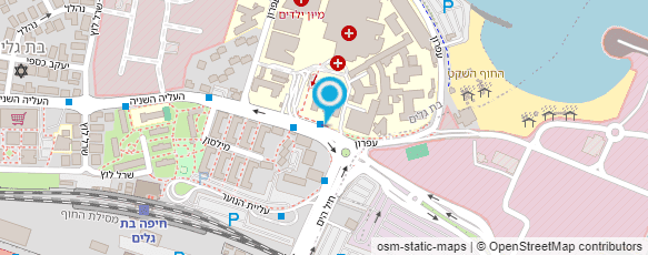 מפת הגעה אל בי"ח רמב"ם(מאייר)-היחידה לנוירוכירורגיה