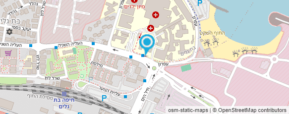 מפת הגעה אל בי"ח רמב"ם(מאייר)-היחידה לנוירולוגיה