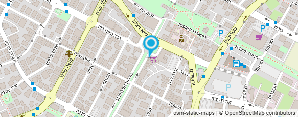 מפת הגעה אל עו"ד שינו עידית